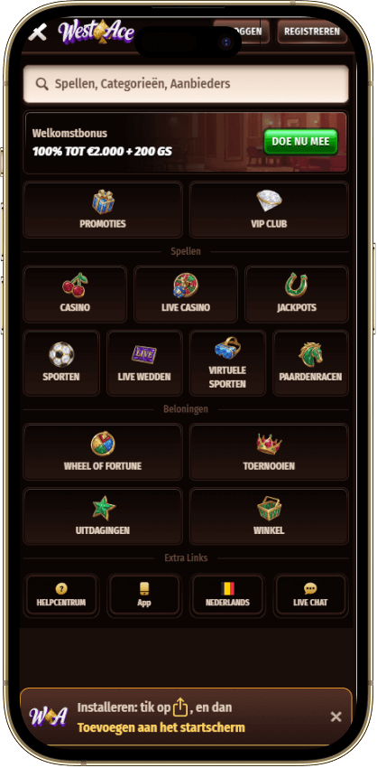 Mobiel Westace Casino
